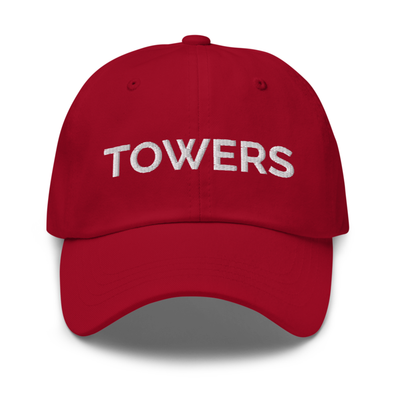 Towers Hat - Cranberry