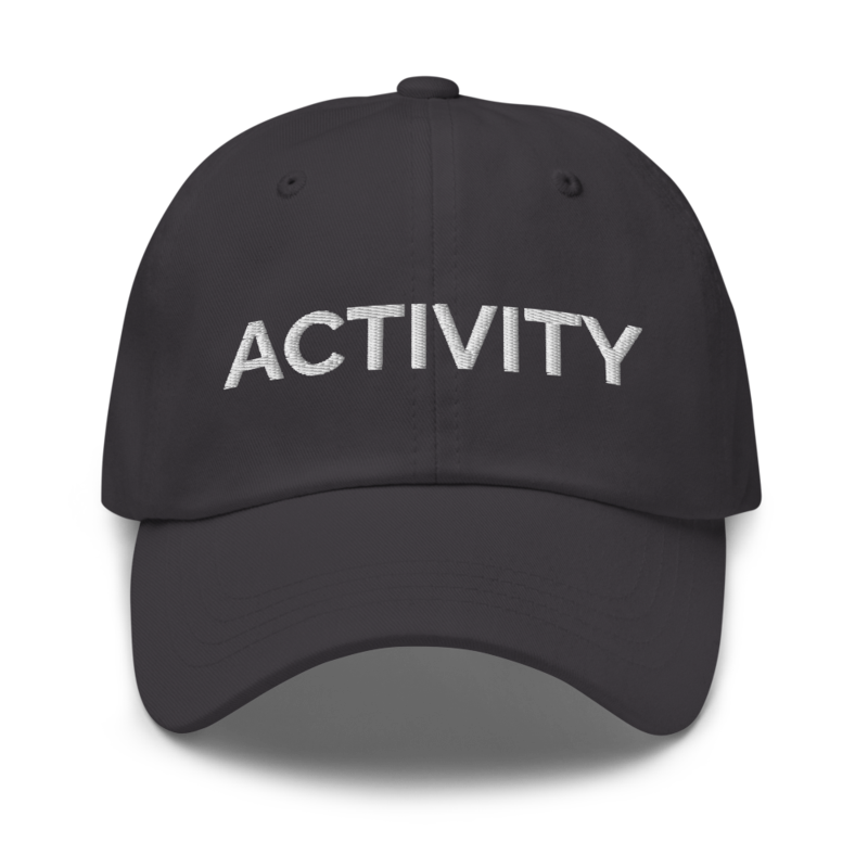 Activity Hat - Dark Grey