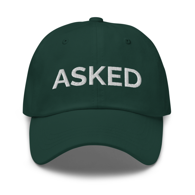 Asked Hat - Spruce