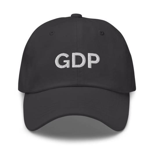 Gdp Hat - Dark Grey