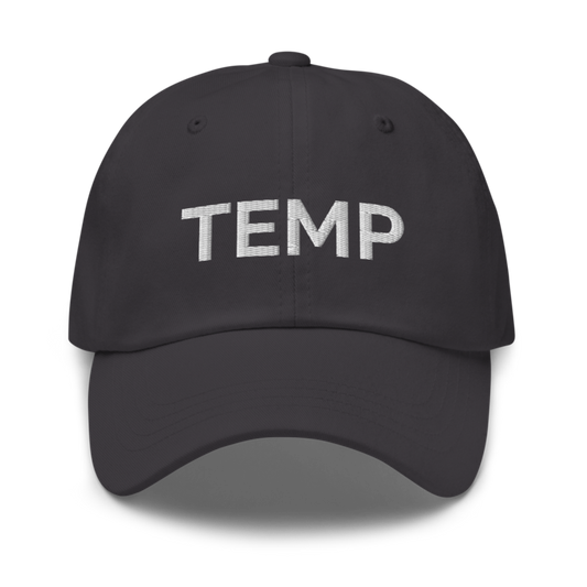 Temp Hat - Dark Grey