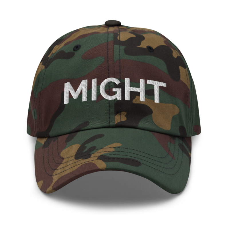 Might Hat - Green Camo