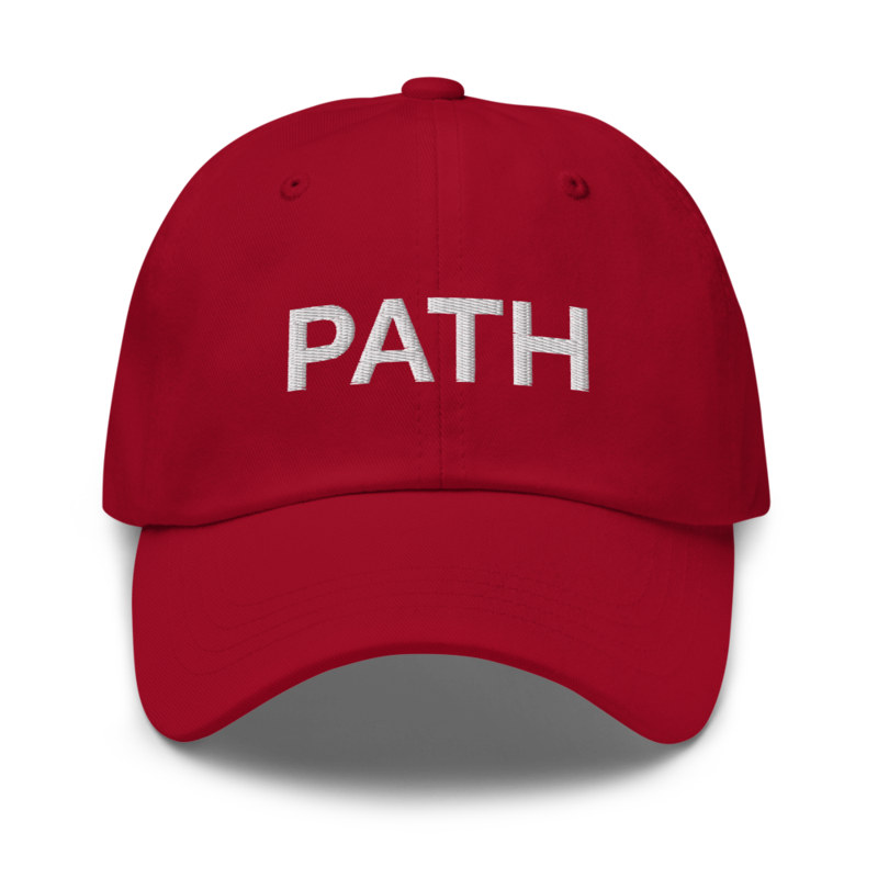 Path Hat - Cranberry