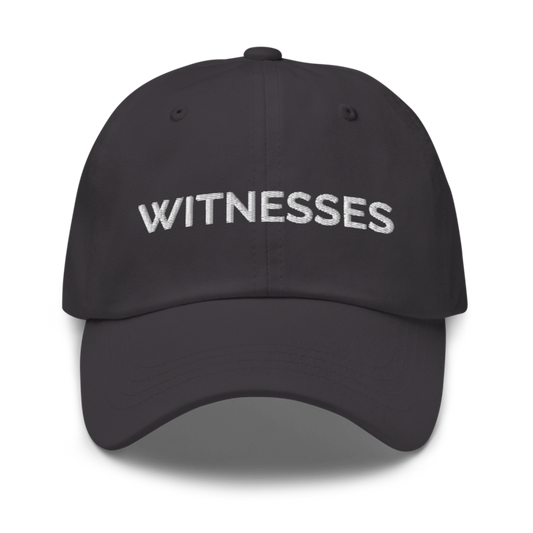 Witnesses Hat - Dark Grey
