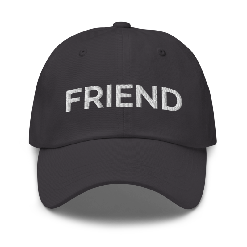 Friend Hat - Dark Grey