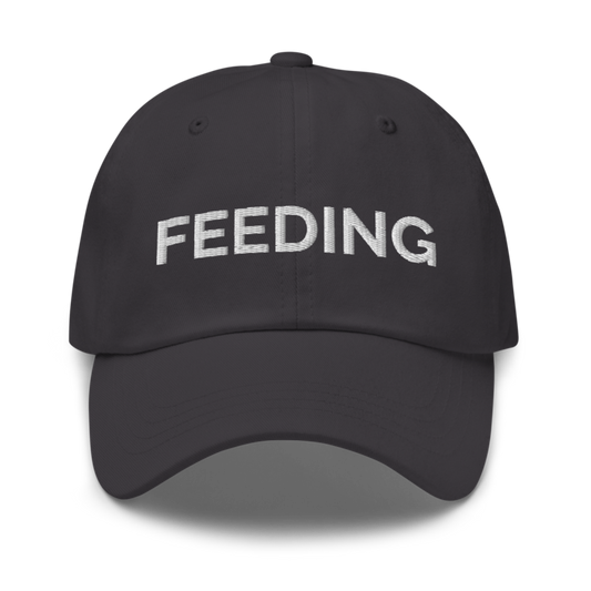 Feeding Hat - Dark Grey