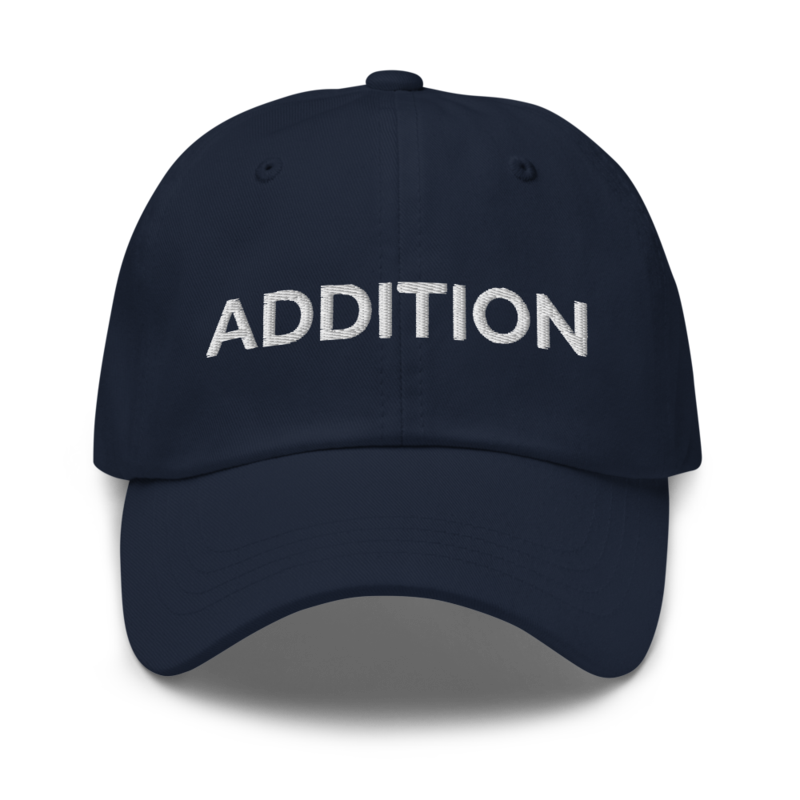 Addition Hat - Navy