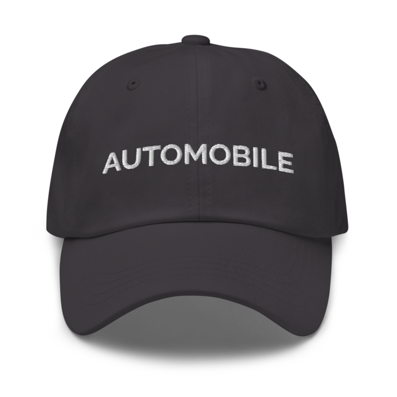 Automobile Hat - Dark Grey