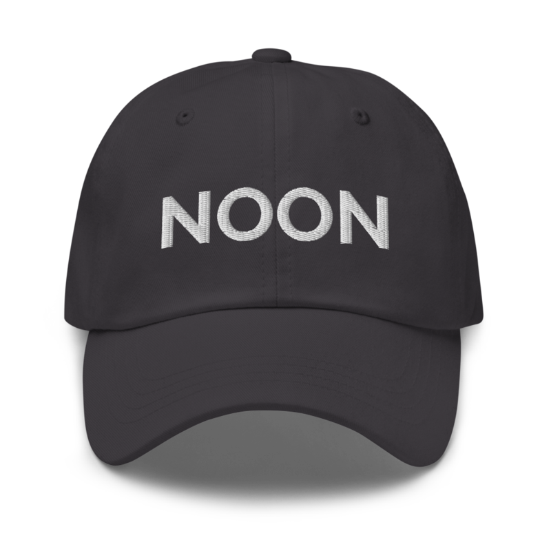 Noon Hat - Dark Grey