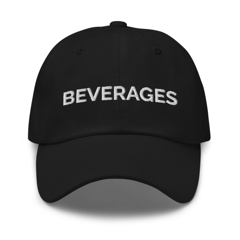 Beverages Hat - Black