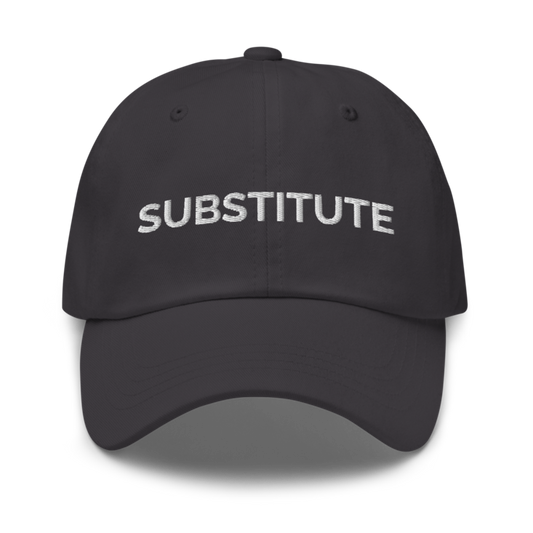 Substitute Hat - Dark Grey
