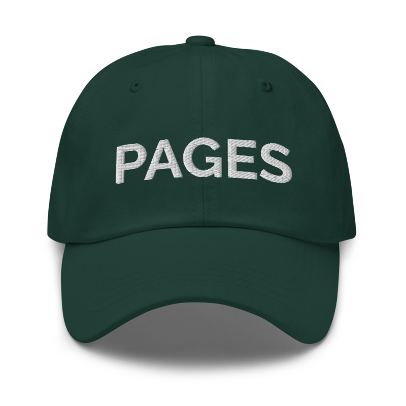 Pages Hat - Spruce