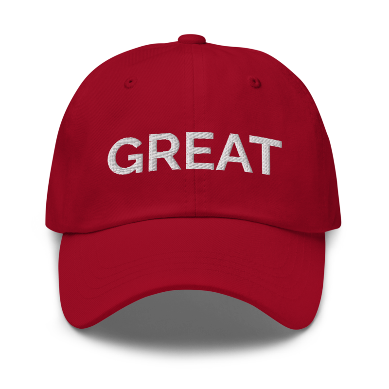 Great Hat - Cranberry