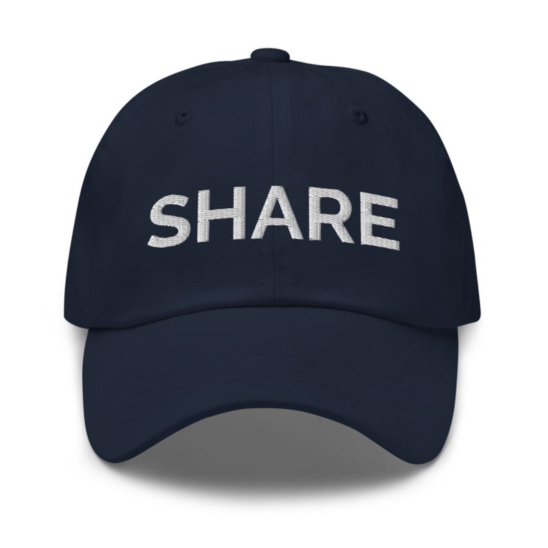 Share Hat - Navy