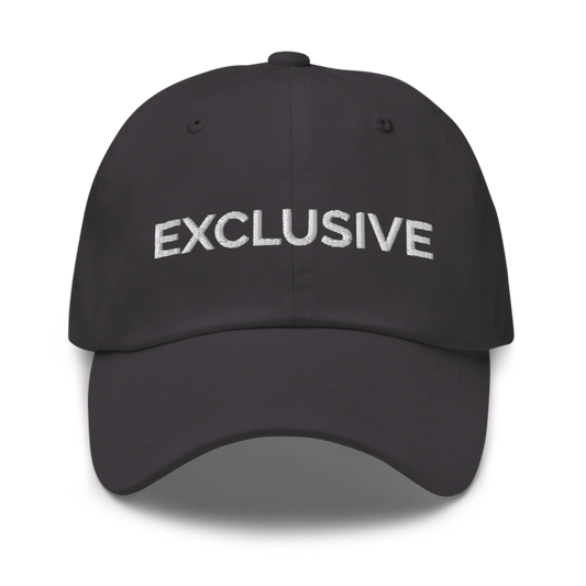 Exclusive Hat - Dark Grey
