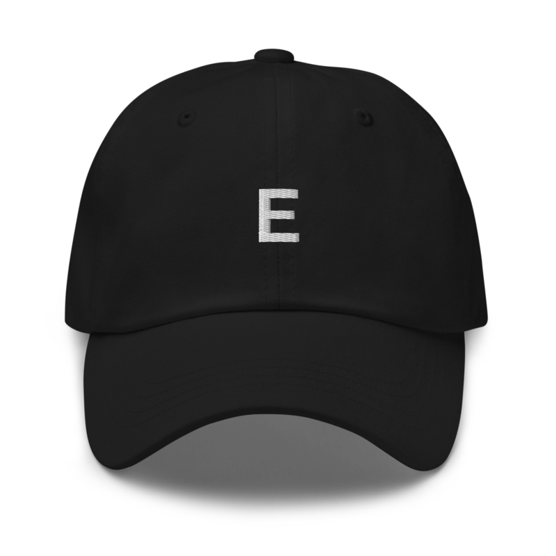 E Hat - Black