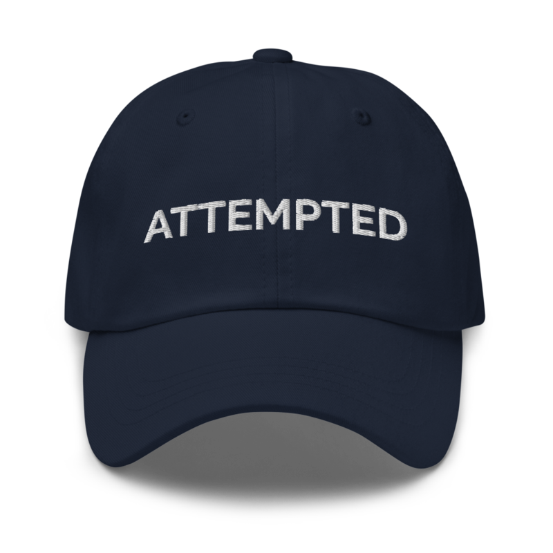 Attempted Hat - Navy