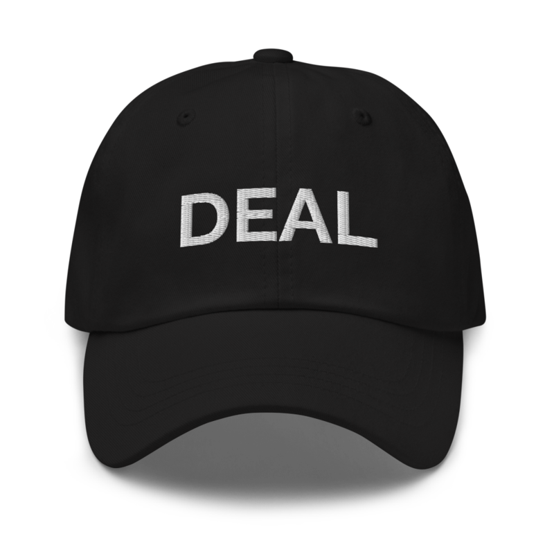 Deal Hat - Black