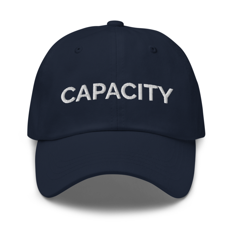 Capacity Hat - Navy
