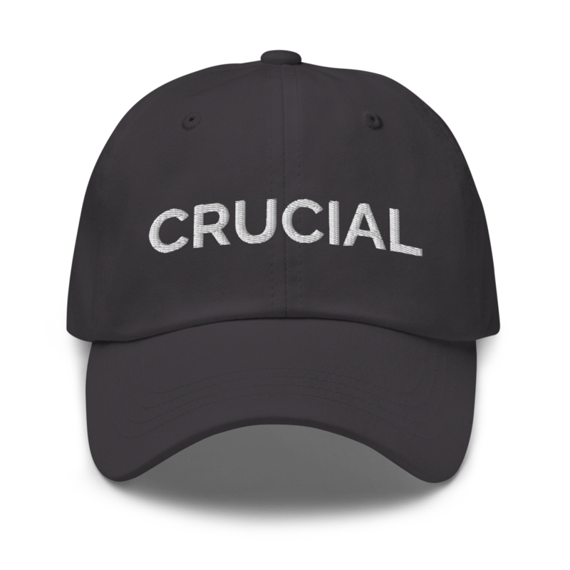 Crucial Hat - Dark Grey