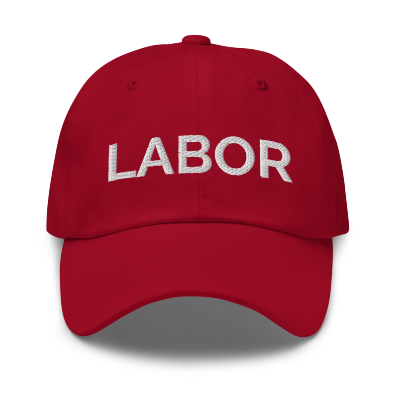 Labor Hat - Cranberry