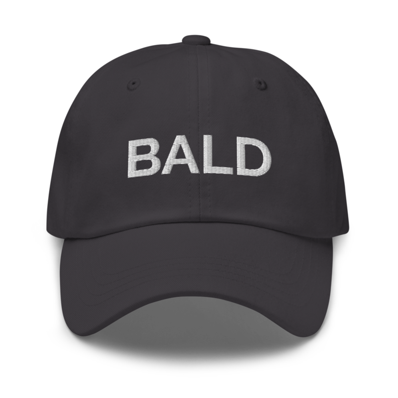 Bald Hat - Dark Grey