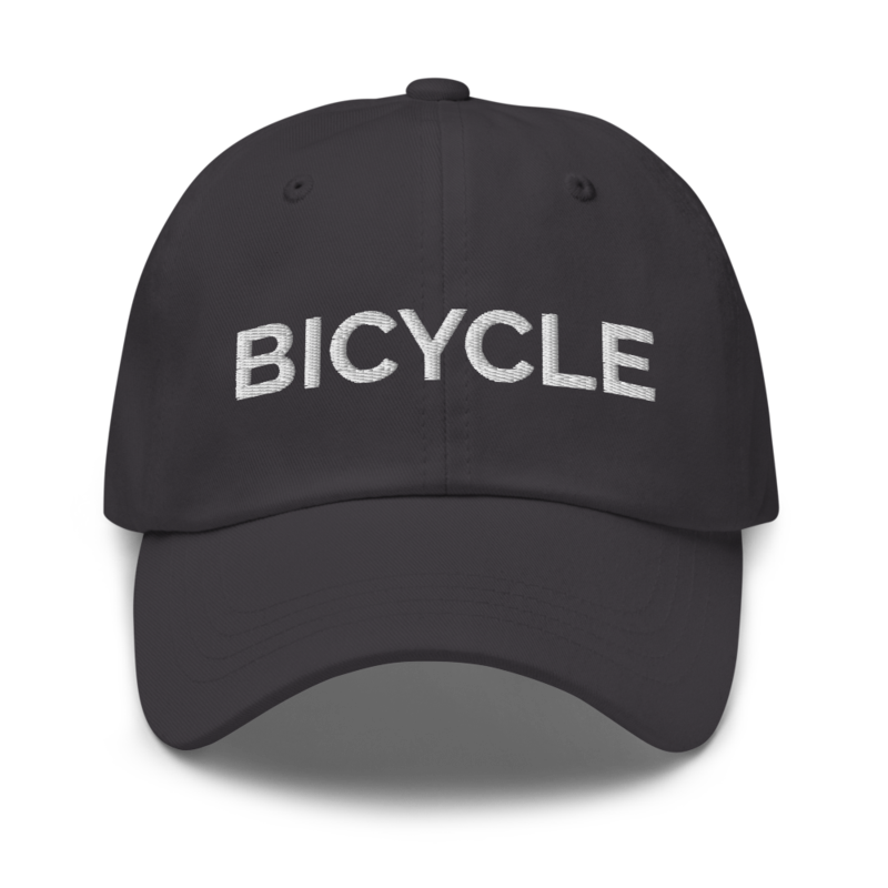 Bicycle Hat - Dark Grey