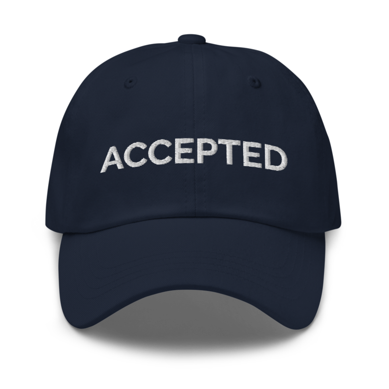 Accepted Hat - Navy