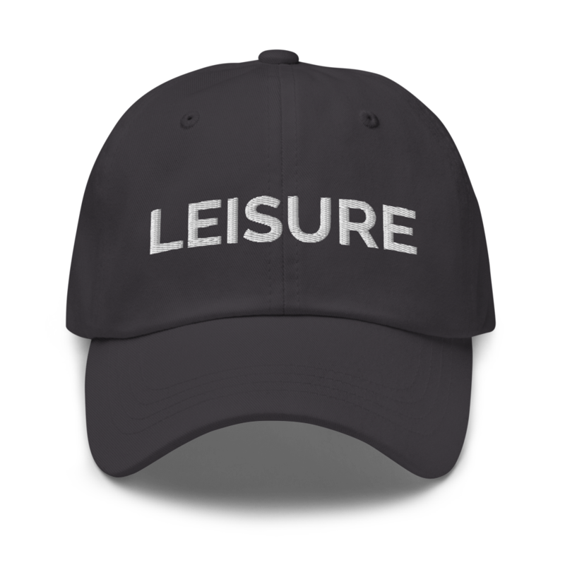 Leisure Hat - Dark Grey