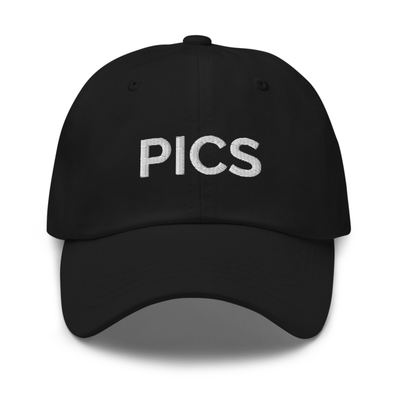 Pics Hat - Black