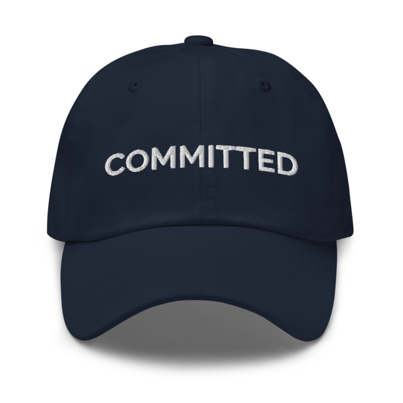 Committed Hat - Navy