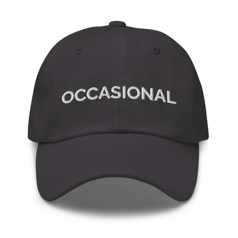 Occasional Hat - Dark Grey