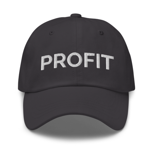 Profit Hat - Dark Grey