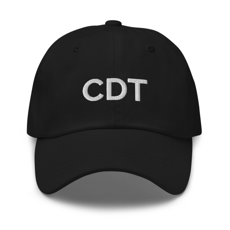 Cdt Hat - Black