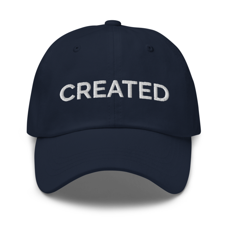 Created Hat - Navy