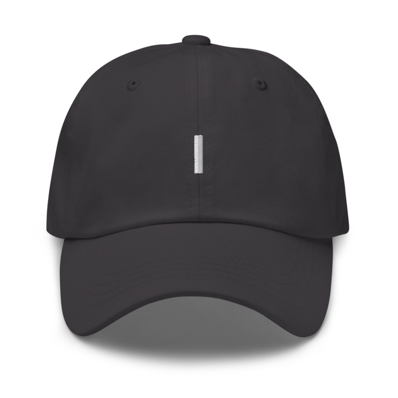 I Hat - Dark Grey