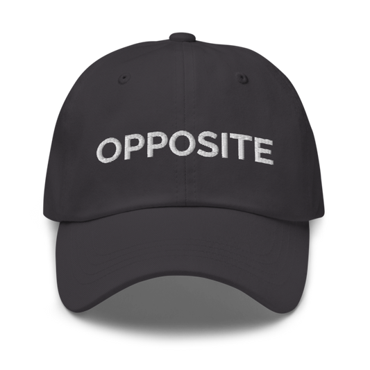 Opposite Hat - Dark Grey