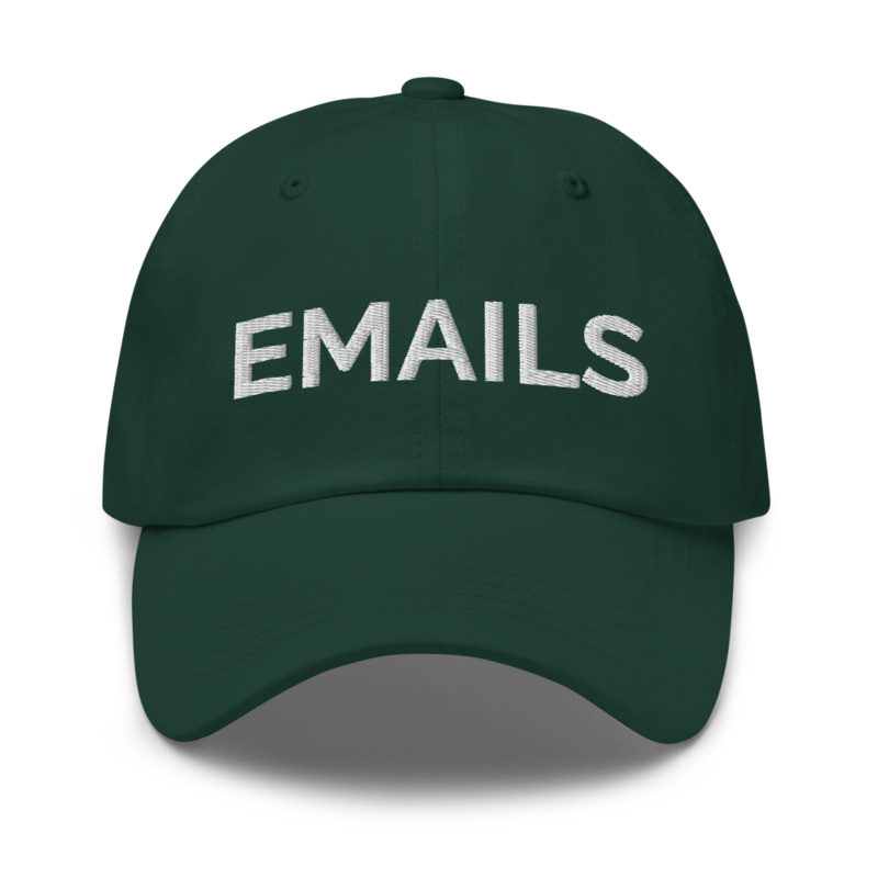 Emails Hat - Spruce