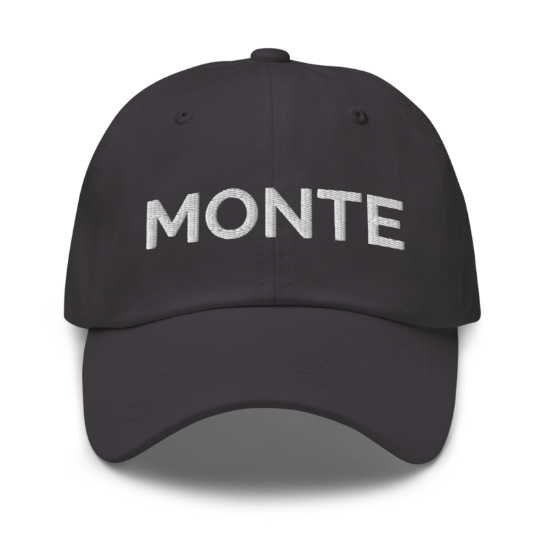 Monte Hat - Dark Grey