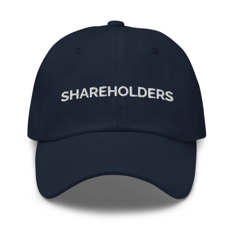 Shareholders Hat - Navy