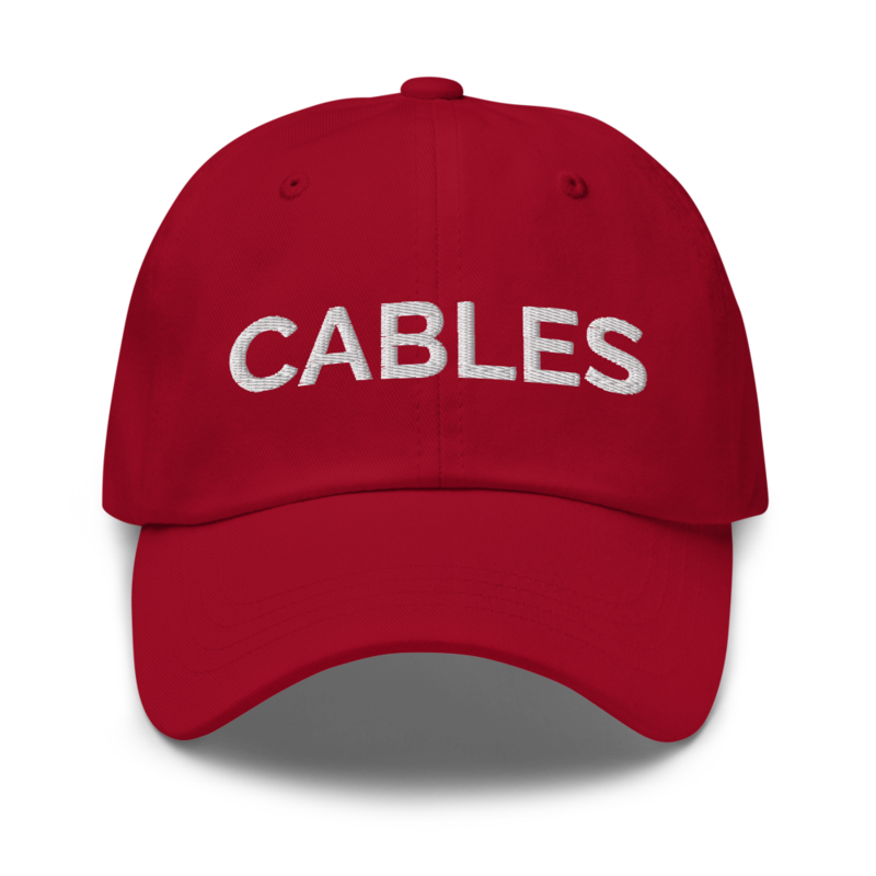 Cables Hat - Cranberry
