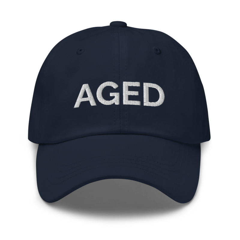 Aged Hat - Navy