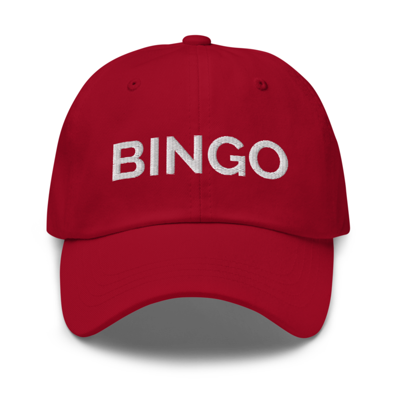 Bingo Hat - Cranberry