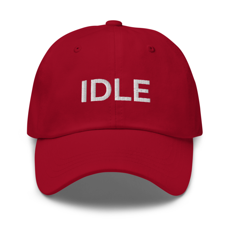 Idle Hat - Cranberry