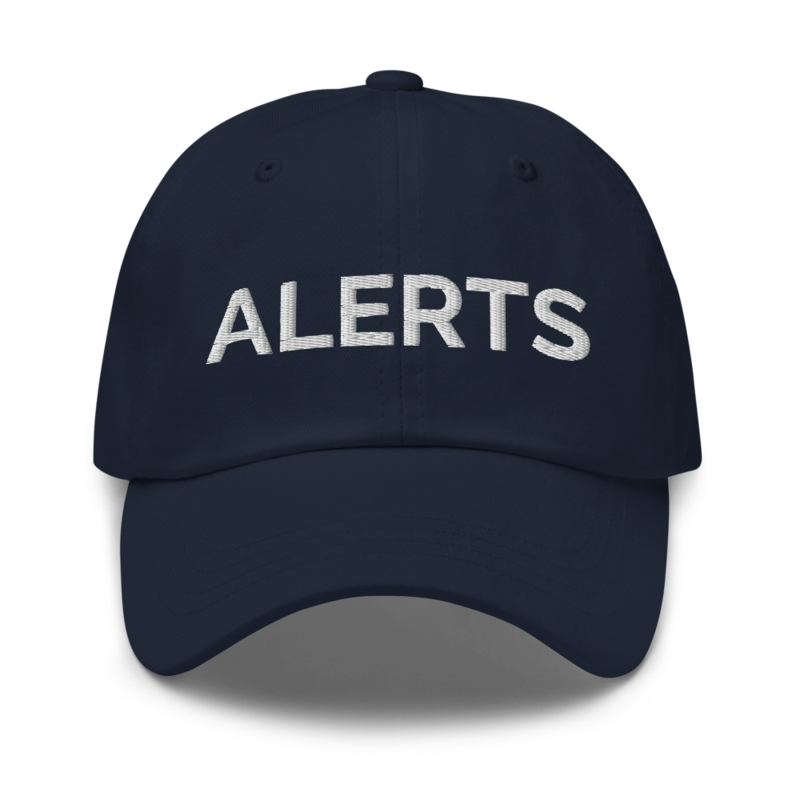 Alerts Hat - Navy