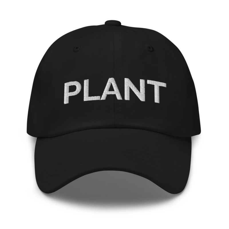 Plant Hat - Black