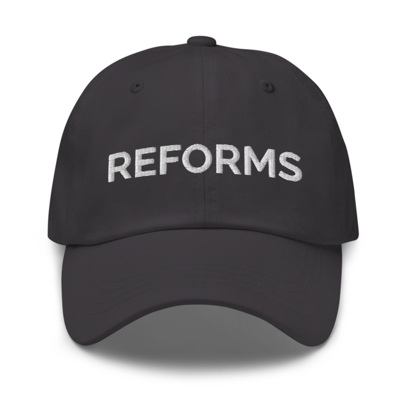 Reforms Hat - Dark Grey