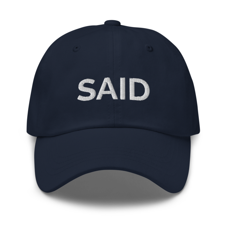 Said Hat - Navy