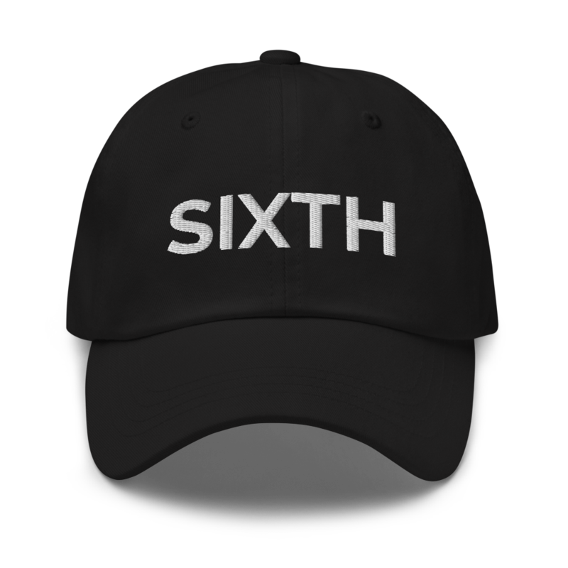 Sixth Hat - Black