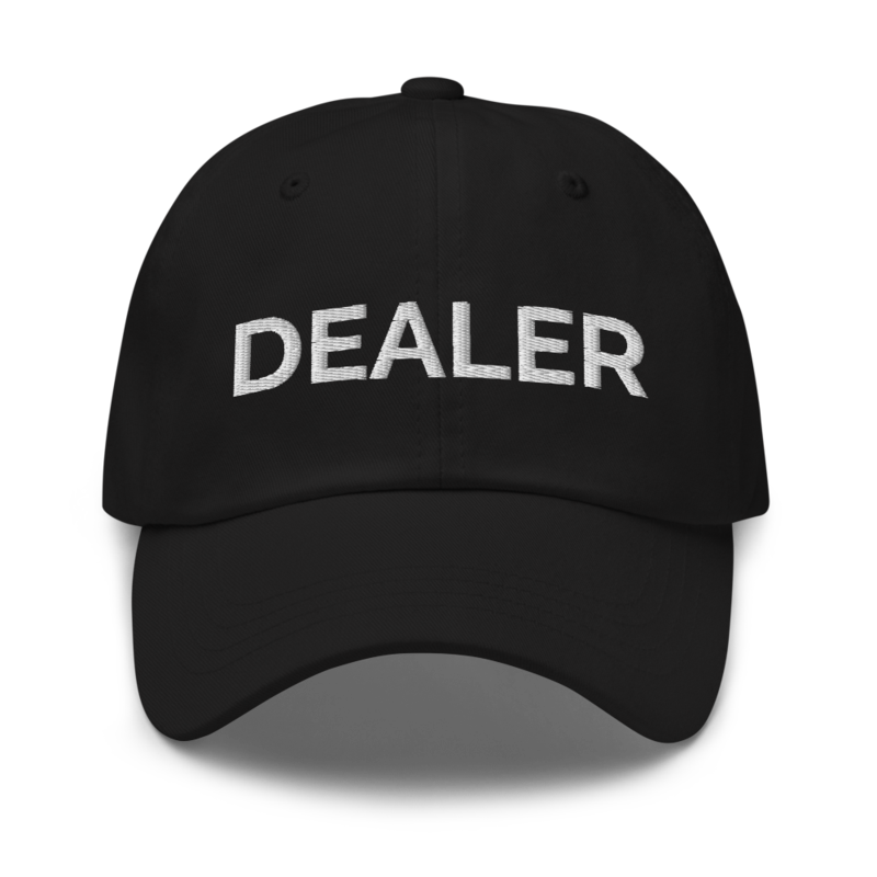Dealer Hat - Black